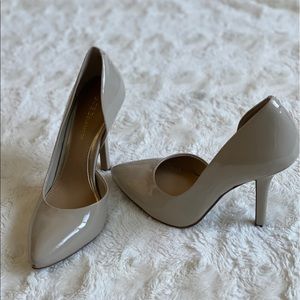 BCBG nude pumps